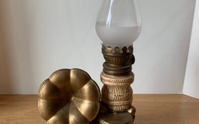 15 lámparas de aceite antigua