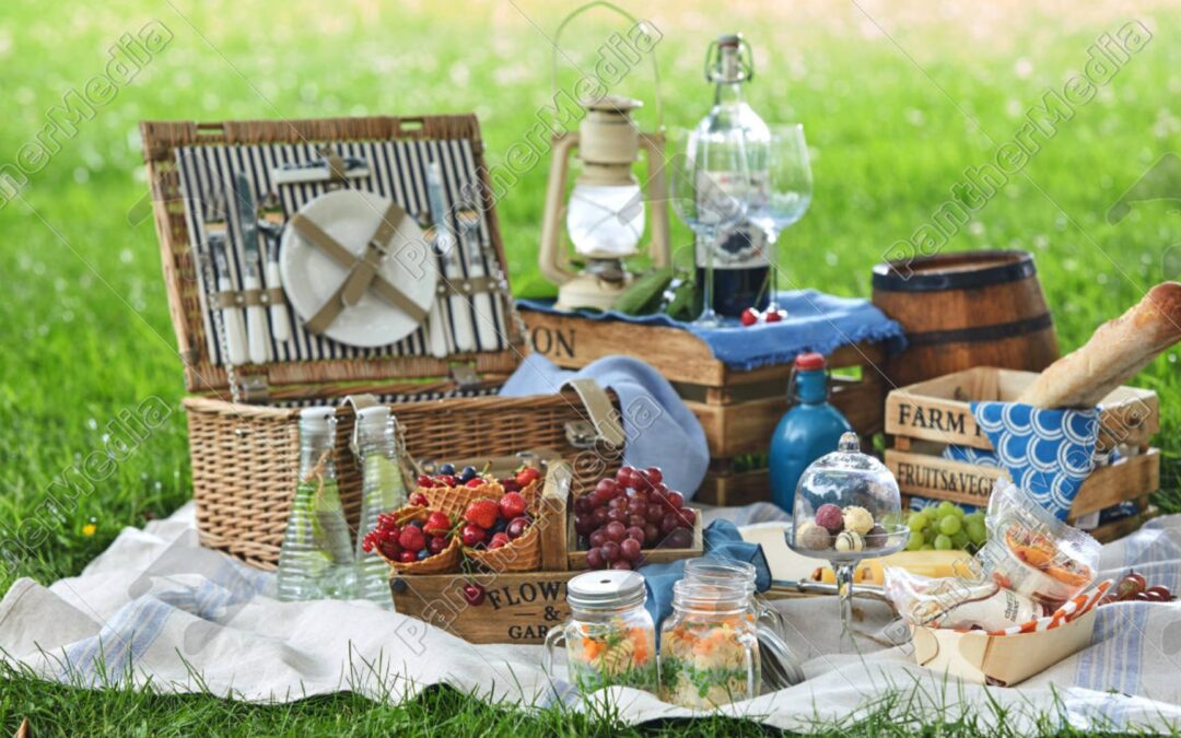 Cestas de picnic vintage
